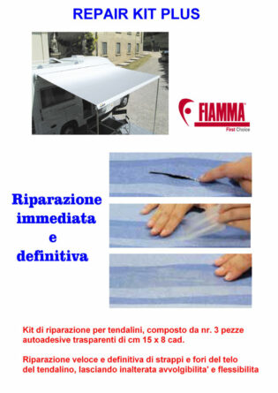 REPAIR KIT PLUS FIAMMA RIPARAZIONE TENDALINI -0