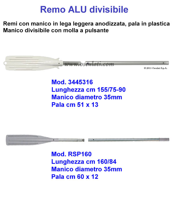 Pagaia Kayak Lyrlody In Lega Di Alluminio 126cm - 2 Pezzi Smontabili Con Lama A Coste Per Attività Acquatiche