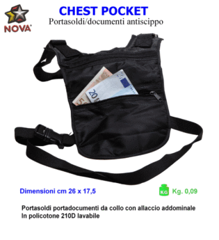 Cintura portasoldi antiscippo CHEST POCKET-0