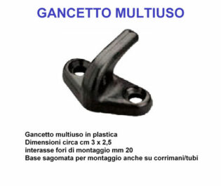 GANCETTO MULTIUSO conf. 3 pz. -0