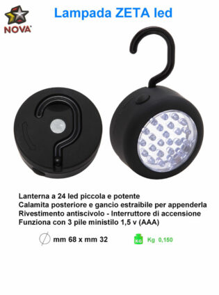 Lampada ZETA LED Nova Campeggio-0