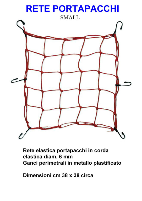 Legabagagli - Tiranti elastici con gancio cm 200 (coppia)