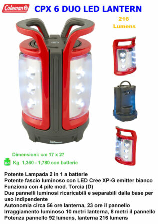 Lampada CPX 6 DUO LED LANTERN Coleman-0
