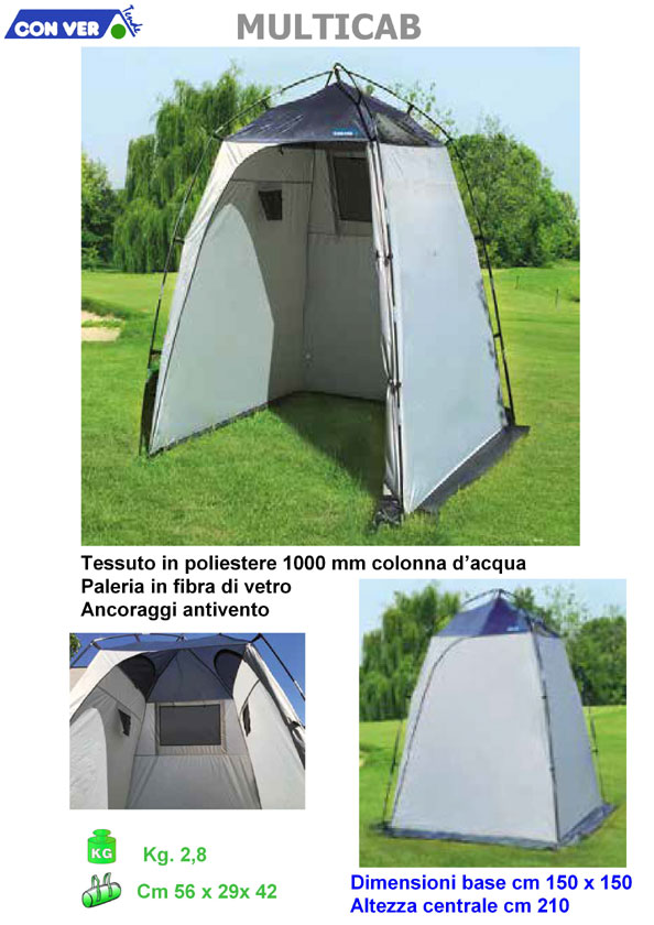 Tenda Cucinotto MULTICAB CONVER 150 x 150