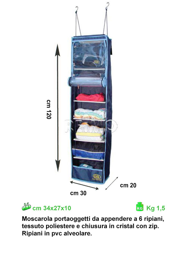 RIPIANI SCAFFALATURA PM 60 x 40 cm