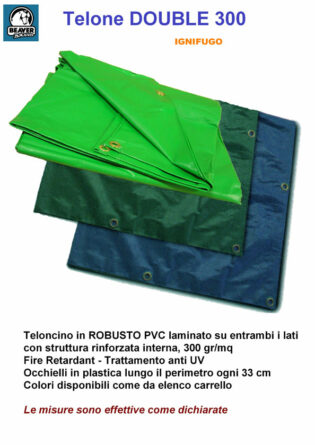 TELONE IMPERMEABILE PVC DOUBLE COVER 300 BEAVER BRAND-0