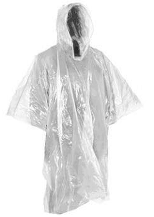 100 Poncho Antipioggia, Set di Mantelli, Cappuccio, Mantellina