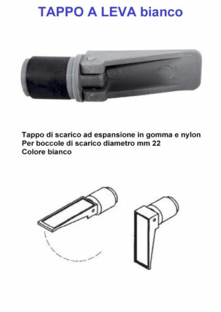 Tappo Bianco OSCULATI 22 Mm - Ricambio Per Accessori Nautici - Foto 10