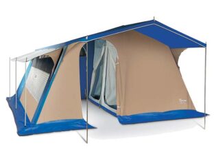 Tenda da campeggio Casetta BERTONI GRAND CHIC ecru-0