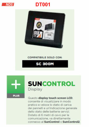 DISPLAY LCD PER SUN CONTROL 2 MPPT NDS REGOLATORE DI CARICA PANNELLO SOLARE-0