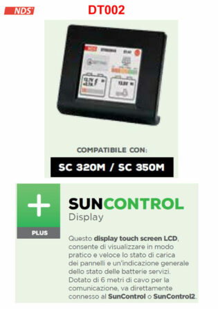 DISPLAY LCD PER SUN CONTROL 320M E 350M NDS REGOLATORI DI CARICA PANNELLO SOLARE-0
