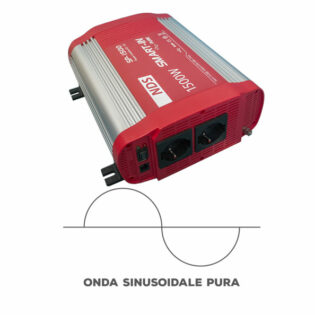 INVERTER NDS SMART-IN PURE IVT 1000W ONDA SINUSOIDALE PURA SP1000I-0