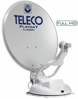 ANTENNA SATELLITARE TELECO FLATSAT CLASSIC BT 85 - 16 SATELLITI-0