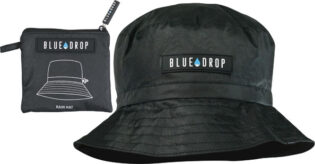 Cappello impermeabile BLUE DROP poliestere taglia universale regolabile-0