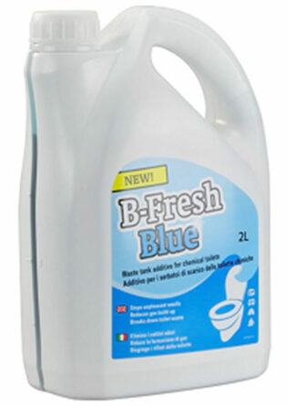 B-FRESH BLUE 2 litri LIQUIDO DISGREGANTE WC CHIMICI TOILETTE-0