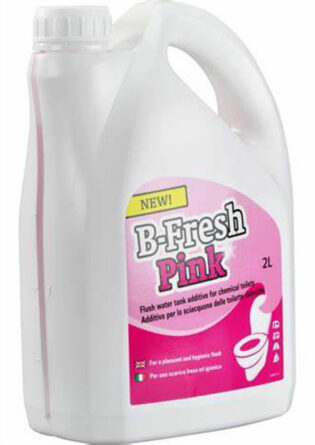 B-FRESH PINK 2 litri LIQUIDO ADDITIVO PULIZIA WC CHIMICI TOILETTE-0