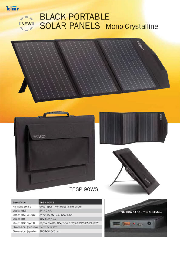 Pannello solare portatile