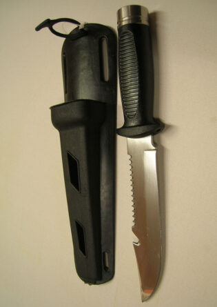 COLTELLO SUB NUOVA RADE 2634 inox con mazzetta