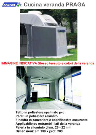 VANO CUCINA VERANDA PRAGA CONVER