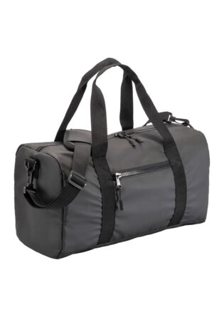 Borsa Duffle in poliestere water resistant Tracolla regolabile e removibile con fibbia