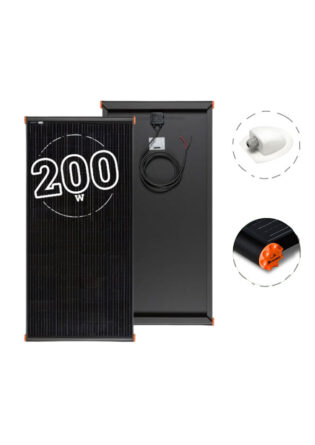 PANNELLO SOLARE CAMPER 200W BLACK BOOST - 42V MOSCATELLI