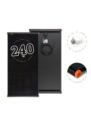 PANNELLO SOLARE CAMPER 240W BLACK BOOST - 42V MOSCATELLI